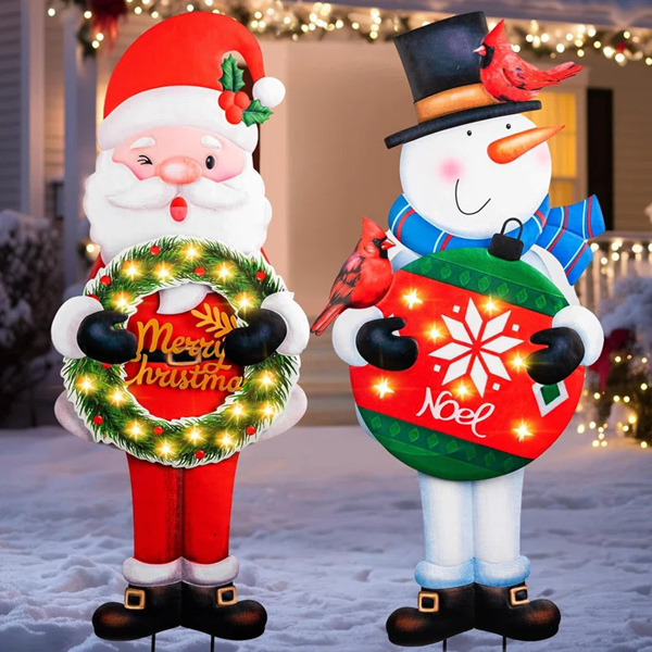 metal Christmas outdoor decorations-2