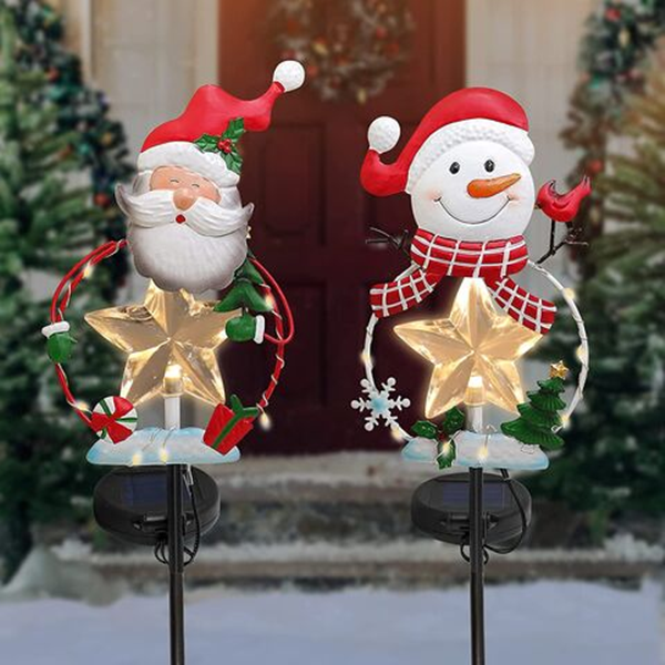 Metal Yard Decorations for Christmas