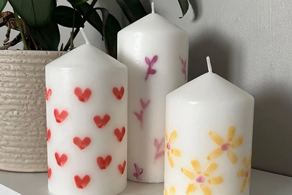 How To Paint Candles