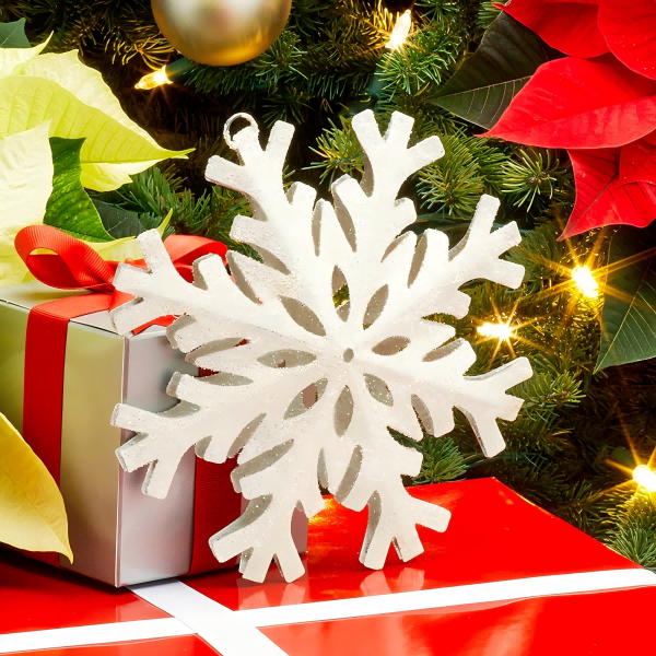 Metal Snowflake Decorations-1