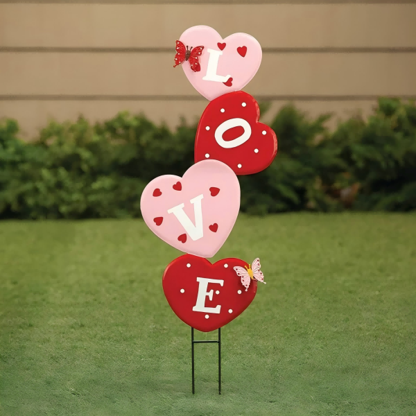 Metal Outdoor Valentine Decorations-3