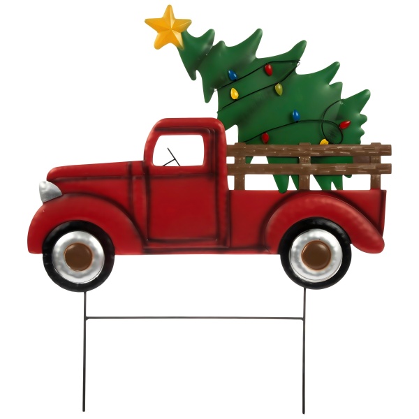 Metal Christmas Stake Decorations-3