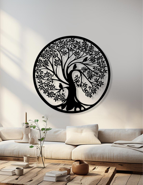 Metal Tree for Halloween Decorations