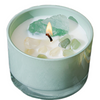 Festive Crystal Candle Decoration