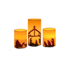 Jesus Electronic Candle Set