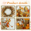 Artificial Flower Fall Wreath 