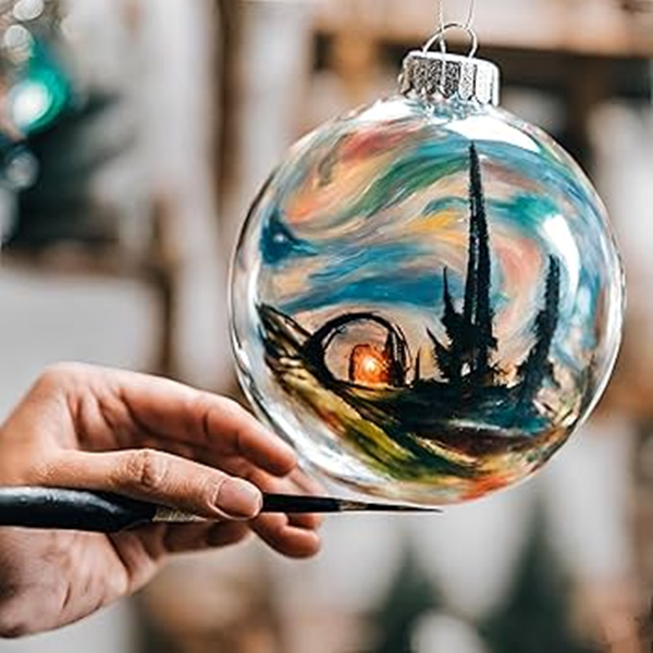 How To Seal Acrylic Paint on Glass Ornaments