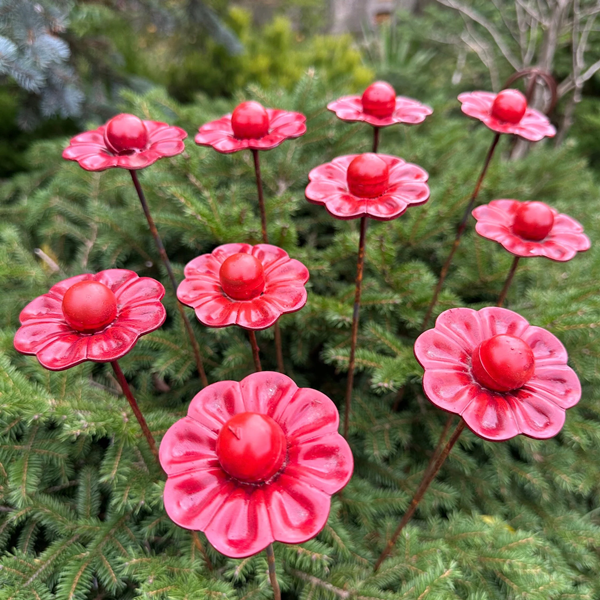 metal flower garden decorations-3