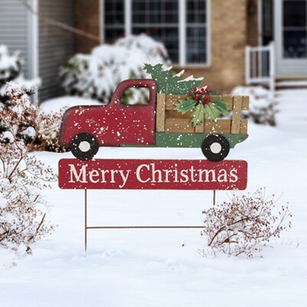 metal yard decorations for Christma2