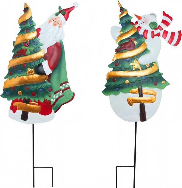 Metal Lawn Christmas Decorations-2