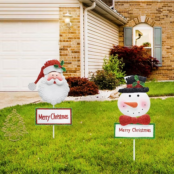 Metal Christmas Yard