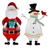 Christmas Garden Metal Stakes