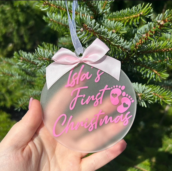 How To Make Flat Acrylic Ornaments