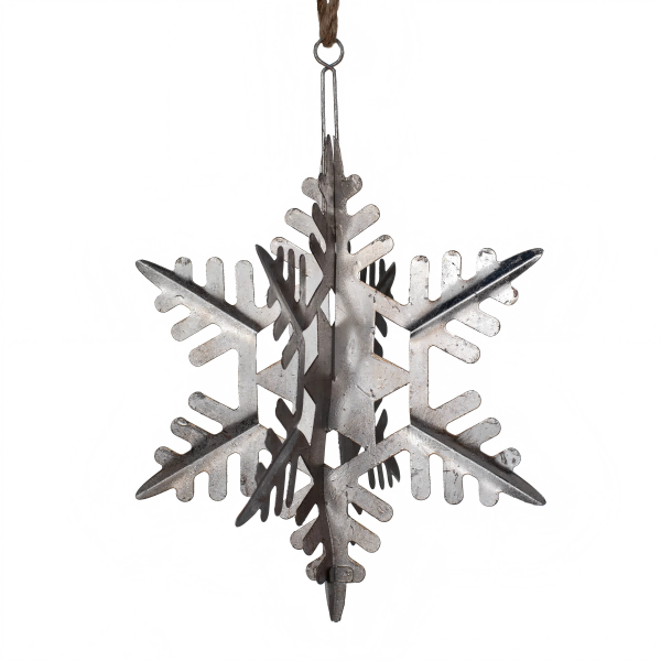 Metal Snowflake Decorations-2