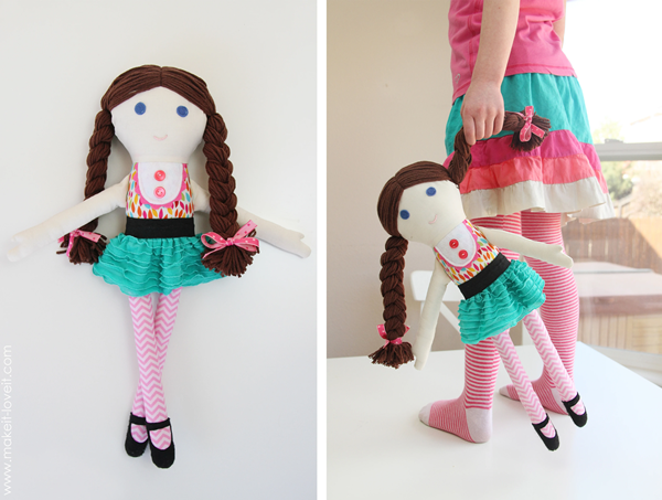 How To Make A Doll From Fabric