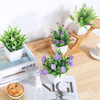 Mini Artificial Plants with Flowers