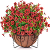 Artificial Hanging Basket Flower Arrangement