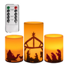 Jesus Electronic Candle Set