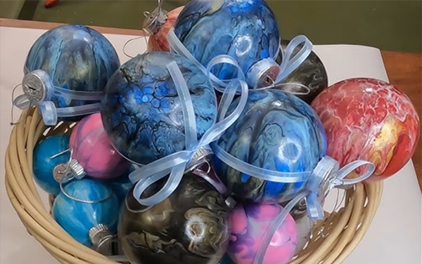 How To Use Poly Acrylic And Epsom Salt in Ornament