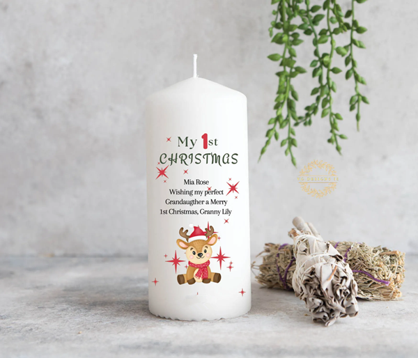 Custom Christmas Candle-4